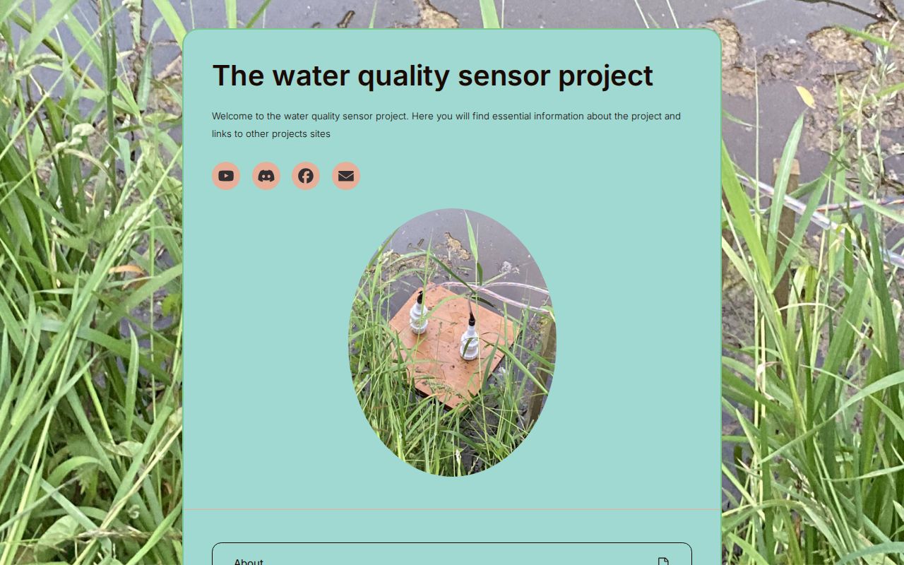 The water sensor project
