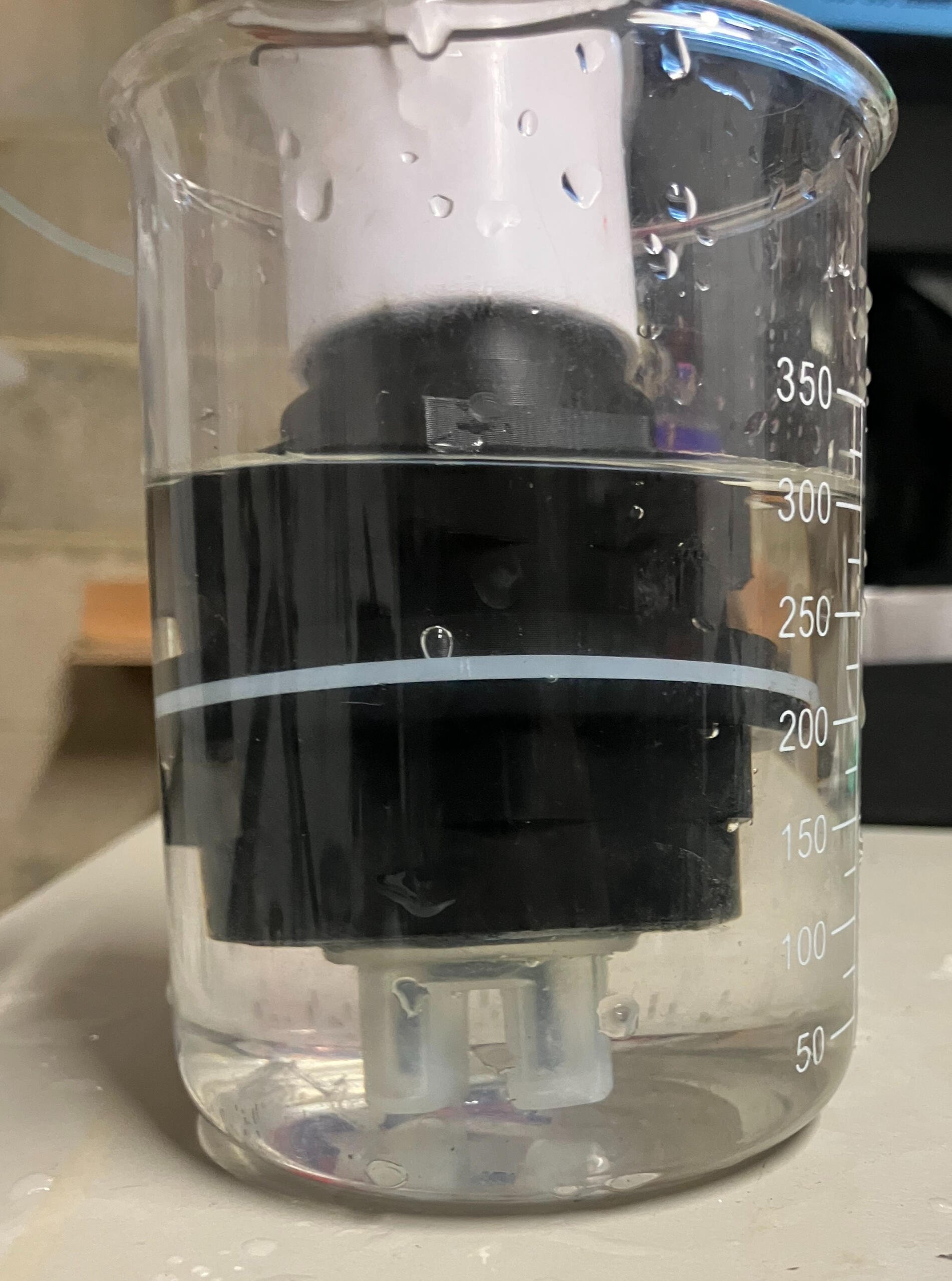 Turbidity sensor Testing sensor seals for water ingress